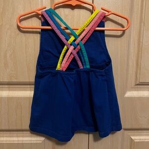 MINI BODEN Rainbow Strap Toddler Tank 2-3Y